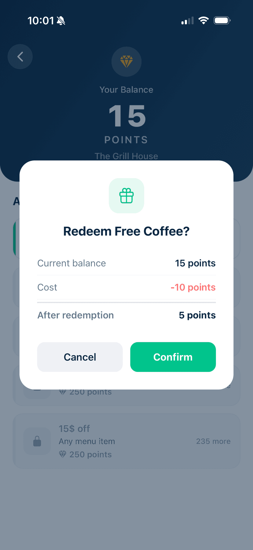 Redeem Rewards